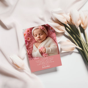 Blossoming Dreams - A Sweet Godmother Proposal Invitation