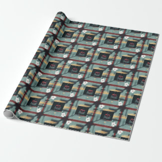Blossoming Elegance Floral Wrapper Wrapping Paper