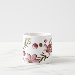 Blossoming Elegance: Speciality Espresso Mug