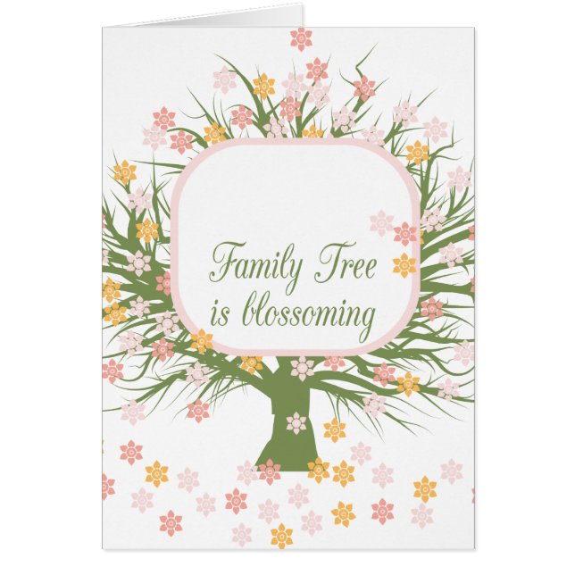 Blossoming Family Tree (Front)