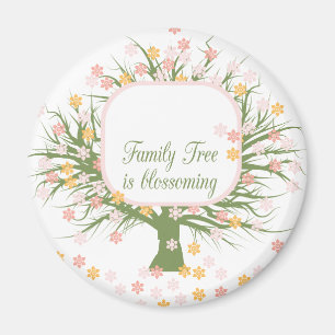 Blossoming Family Tree Magnet