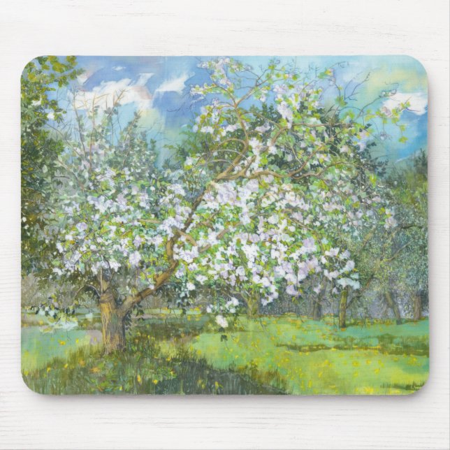 Blossoming garden mouse mat (Front)