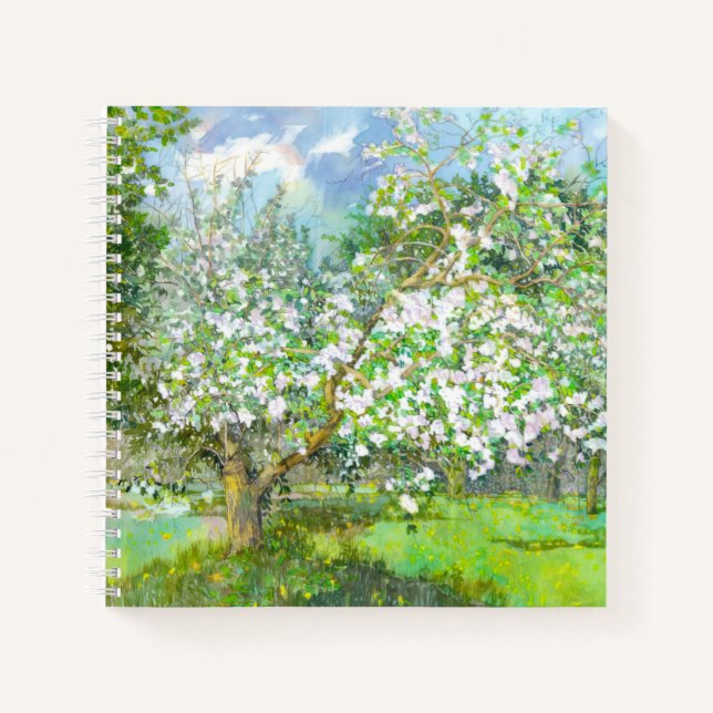 Blossoming garden notebook (Front)