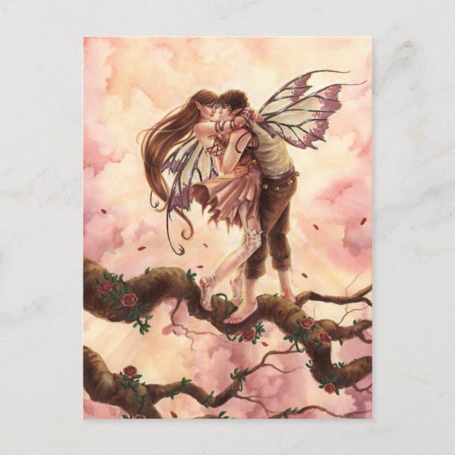 Blossoming Love Postcard (Front)