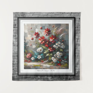 Blossoming Mosaic Tapestry