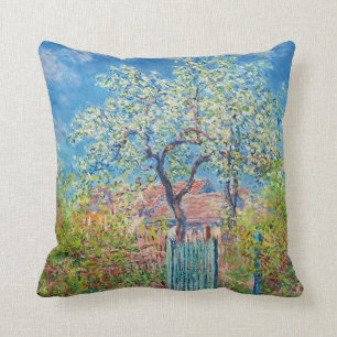 Blossoming pear tree, Monet Cushion