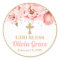 Blossoming Peonies Pink Blush & Gold Baptism