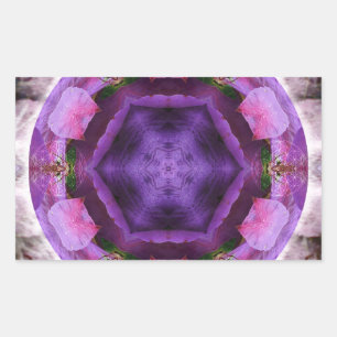 Blossoming Rectangular Sticker