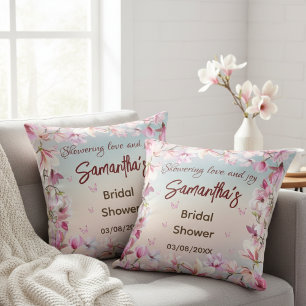 Blossoming Romance - Bridal Shower Cushion