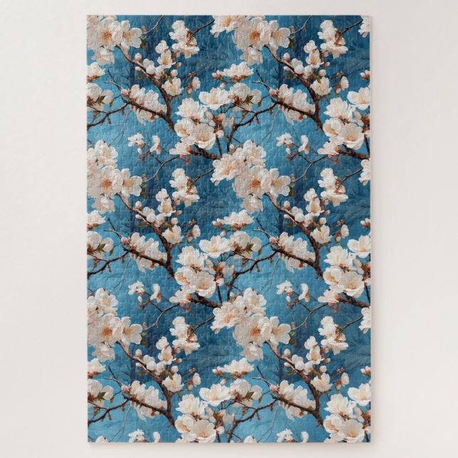 Blossoming Serenity - Impossibly Painful Jigsaw Puzzle (Vertical)