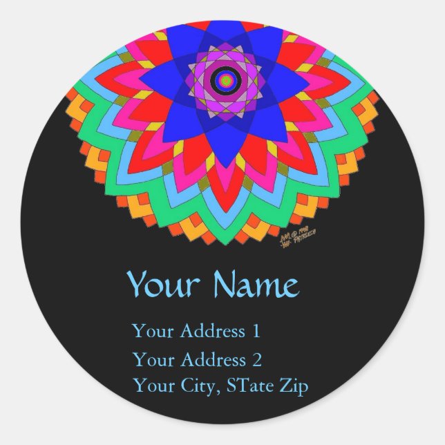 "Blossoming Soul" Address Labels (Front)