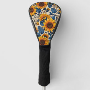 Blossoming Swings: Sunflower Elegance  Golf Head Cover