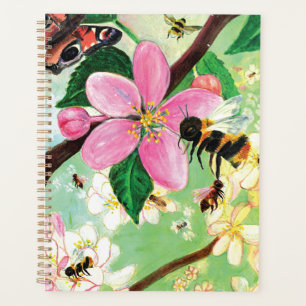 Blossoming Tree with Bees Planner