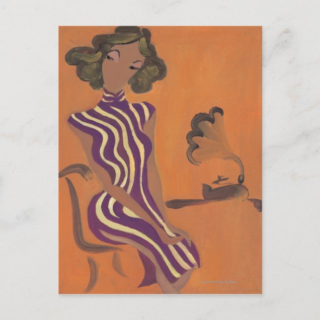 Blossoming Youth No.8 Postcard (Front)