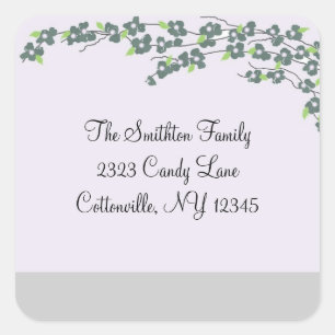 Blossoms Address Labels
