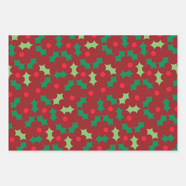 Blossoms and Berries Gift Wrap (Front)