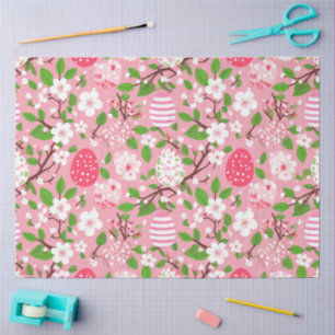 Blossoms and Eggs Tissue Paper