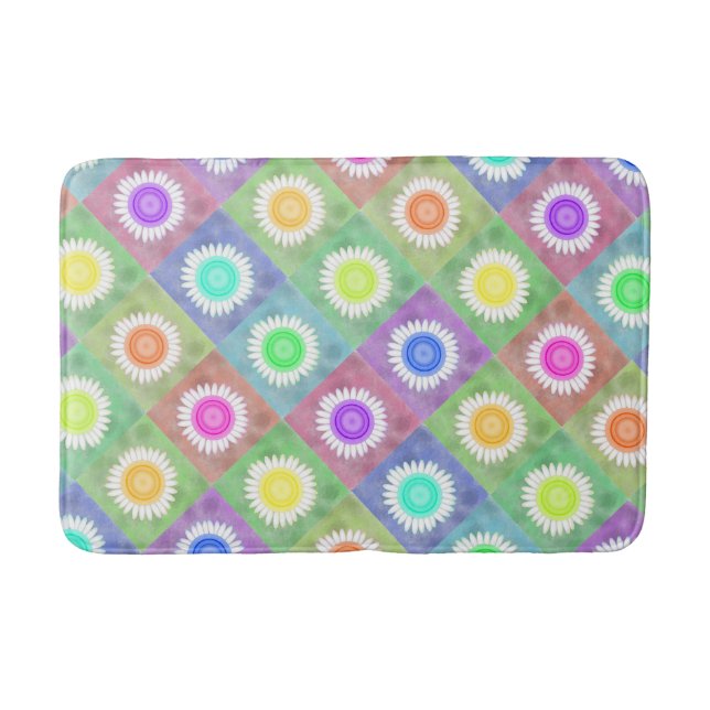 Blossoms Bath Mat (Front)