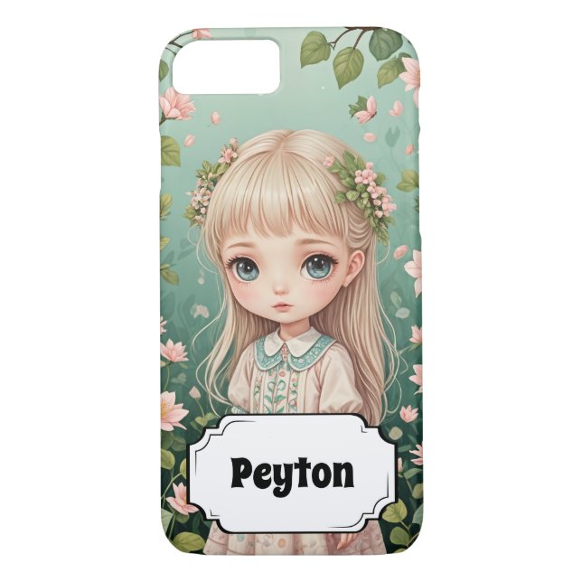 Blossom's Embrace Personalised Case-Mate iPhone Case (Back)