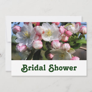Blossoms Flower Bridal Wedding Shower Invitation