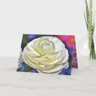 Blossoms Flowers Floral Destiny's Destiny Thank You Card