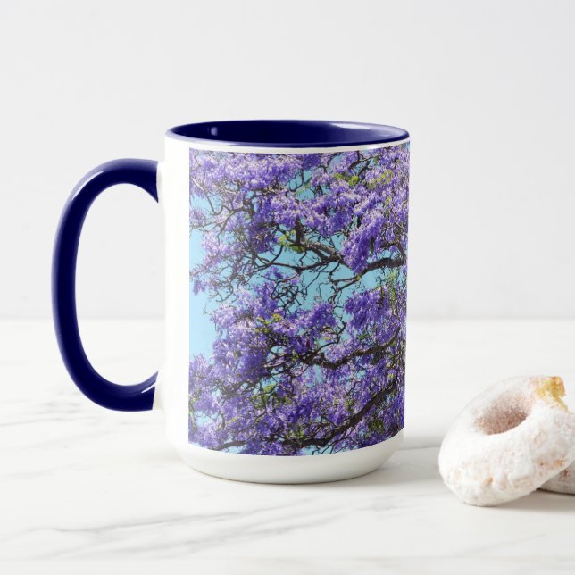 Blossoms  mug (With Donut)