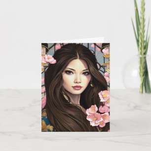 Blossoms of Elegance Note Card