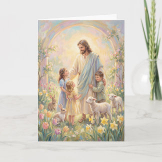 Blossoms of His Love Easter Card