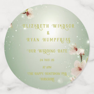 Blossoms of Love" Wedding Invitation Collection Confetti
