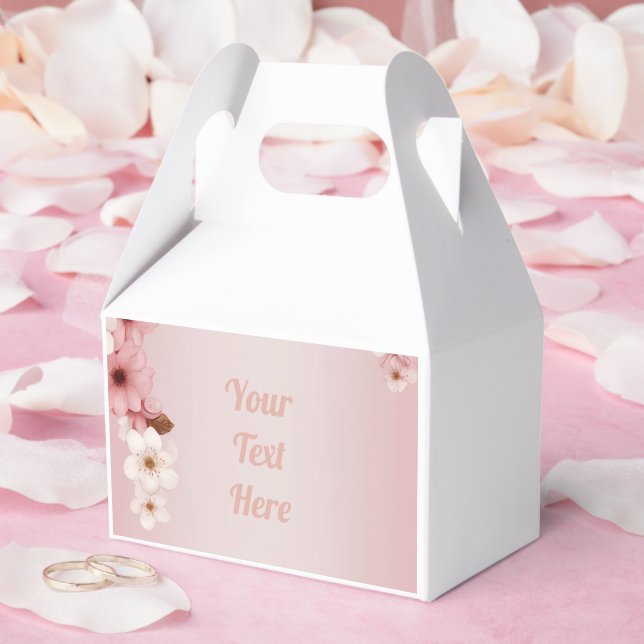 Blossoms of Love Wedding Invitation Collection Favour Box (Wedding)