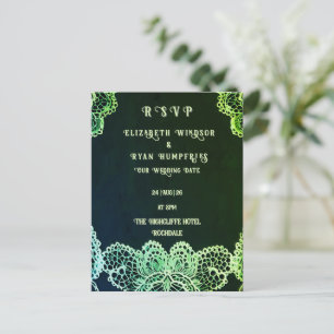 Blossoms of Love" Wedding Invitation Collection Postcard