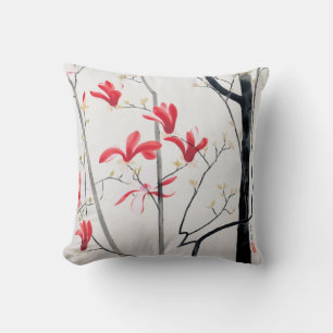 Blossoms of Magnolia Tree, Kobayashi Kokei Cushion