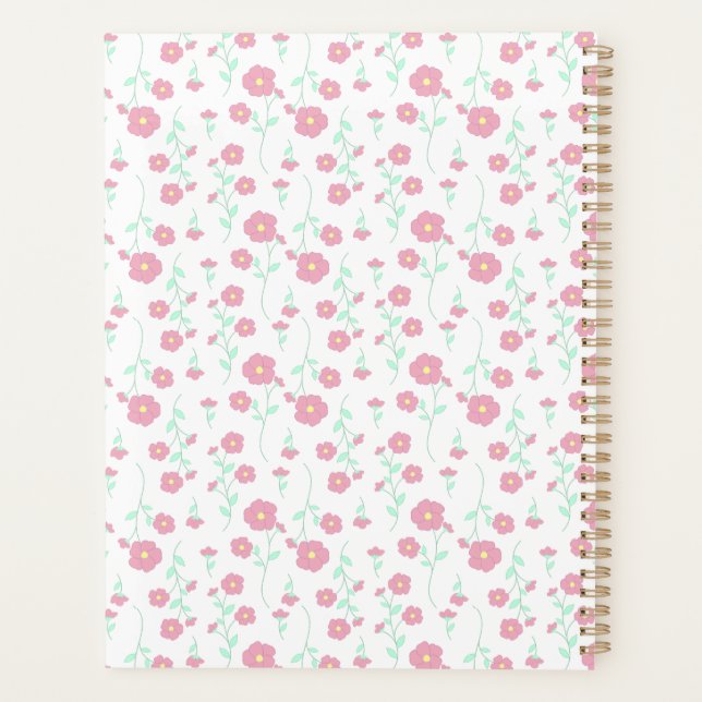 Blossoms Planner (Back)