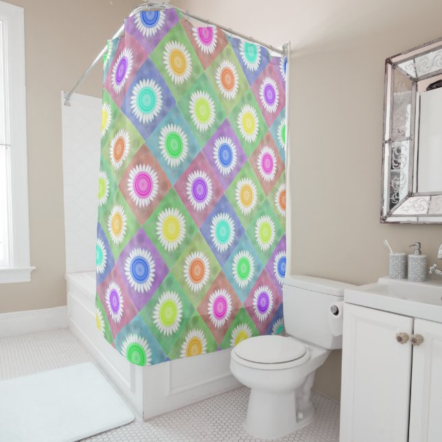 Blossoms Shower Curtain (In Situ)