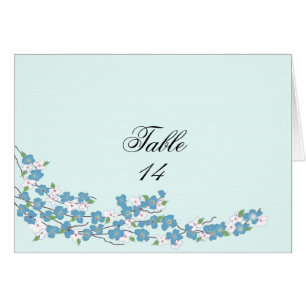 Blossoms Table Seating Card