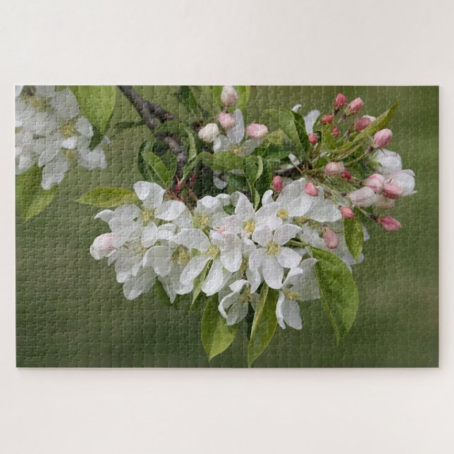 Blossoms with pink  jigsaw puzzle (Horizontal)