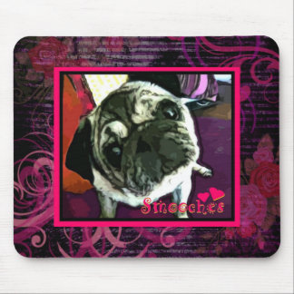 Blossum Pug Mousepad