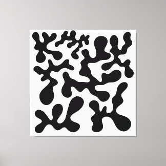 Blotter Canvas Print