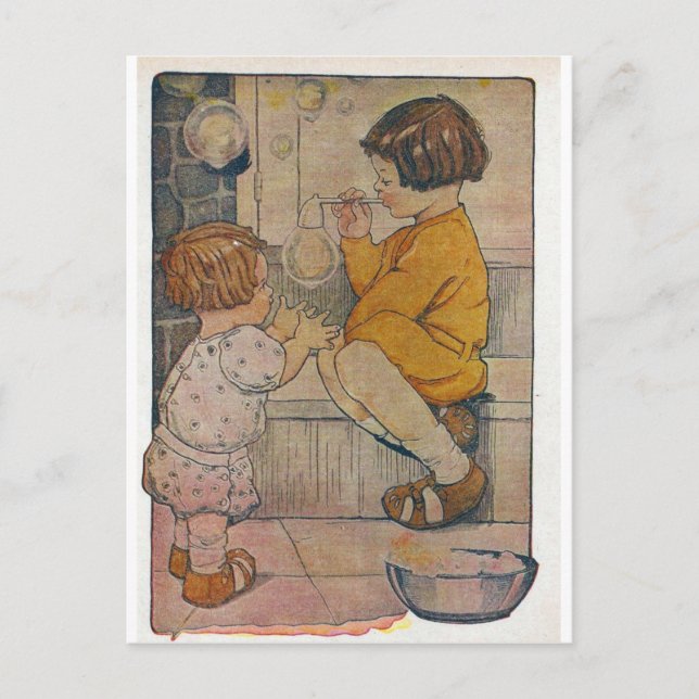 Blow Bubbles Postcard (Front)