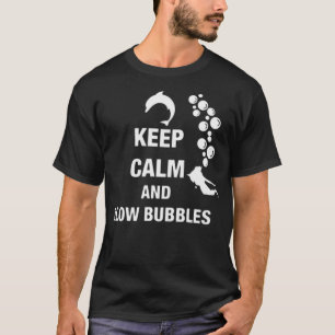 Blow Bubbles riding humour T-Shirt