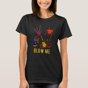 Blow Me Bagpipe Scotland Scottish Bagpipes  Bagpip T-Shirt
