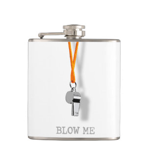 Blow Me Hip Flask