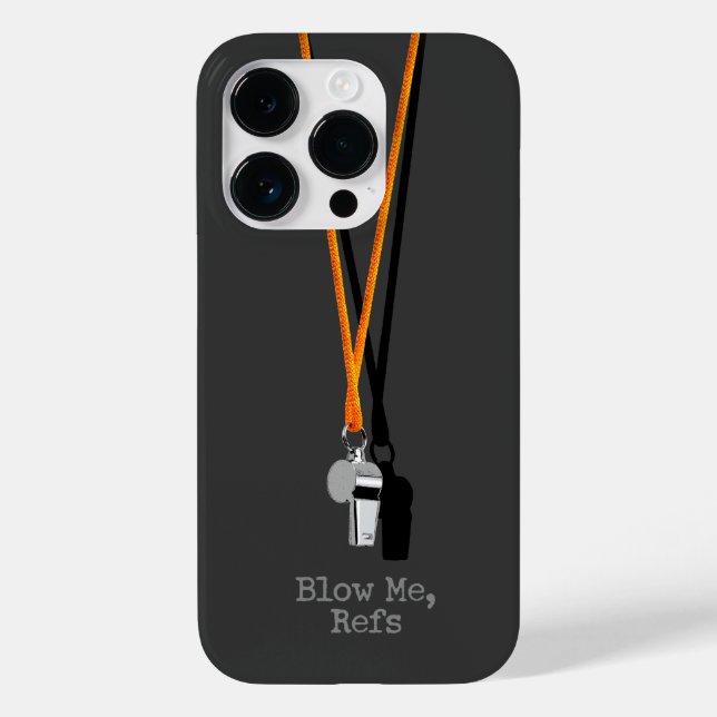 Blow Me, Refs Case-Mate iPhone Case (Back)