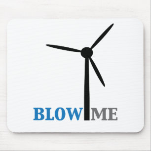 blow me wind turbine mouse mat