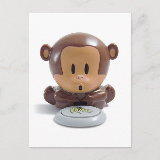 blow-monkey-nail-dryer[1] postcard (Front)