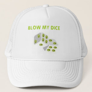 BLOW MY DICE TRUCKER HAT
