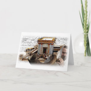 Blow the Shofar in Zion Card