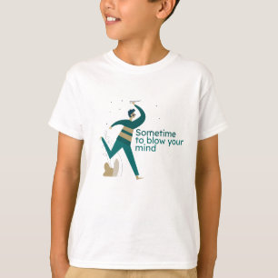Blow Your Mind Boy Jumping T-Shirt