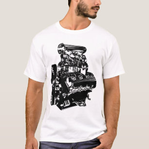 Blower Motor In Black T-Shirt