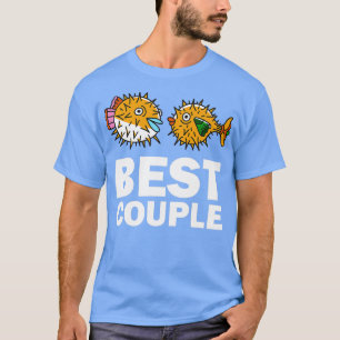 Blowfish Aquaristics Humour Fish Aquarium T-Shirt